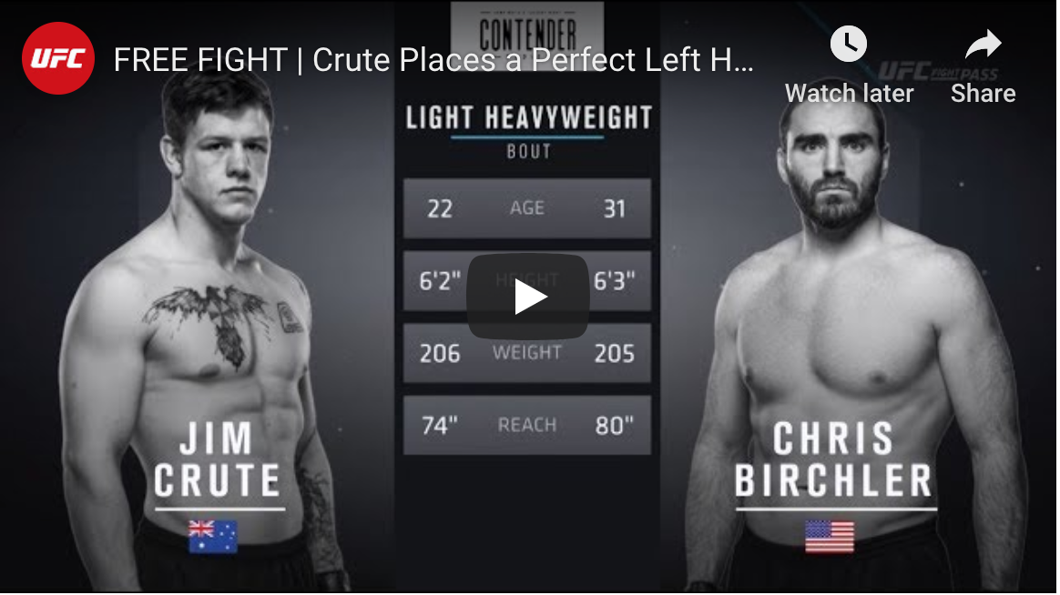 DWTNCS Free Fight Jim Crute vs Chris Birchler